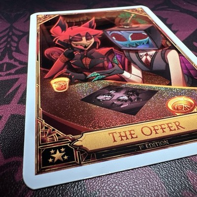 Hazbin Hotel The Offer 62 Season 2 Secret Rare 1st Edition Holo