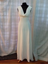 Wedding dress size 8 ivory chiffon Monsoon, see measurement chart, F2