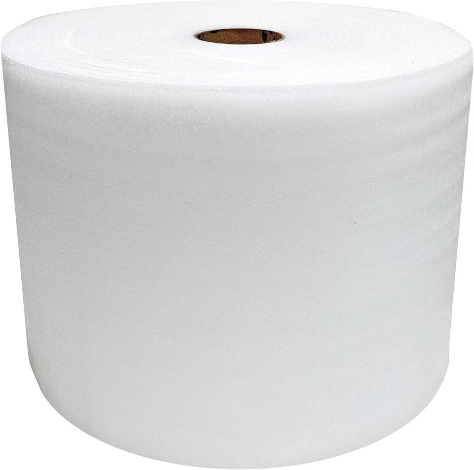 Foam Wrap Roll 320' X 12 Wide 1/16 Thick Cushion - 12 Perforation, White, FOAM11 - Image 3 of 4