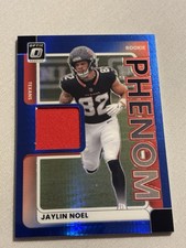 Panini 2025 Donruss Optic Rookie Phenoms Prizm Jaylin Noel Texans RPBH-JNL Card