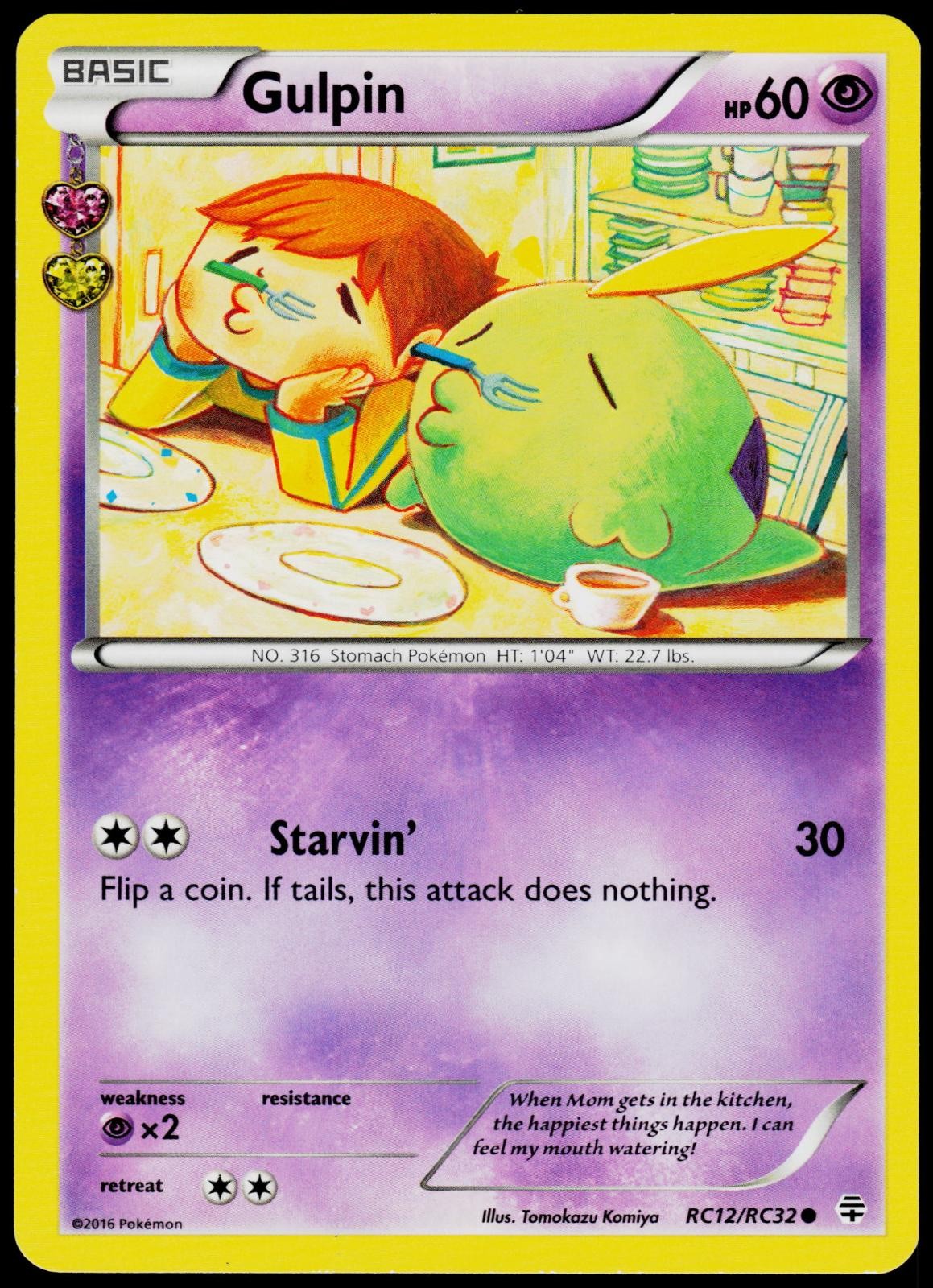 Gulpin RC12/RC32 Generations - Pokemon NM/M (Common)