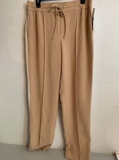 NWT Nine West Women’s Kick Flare Dress Pants Sz 4P Black Retail $50 (MW-537)