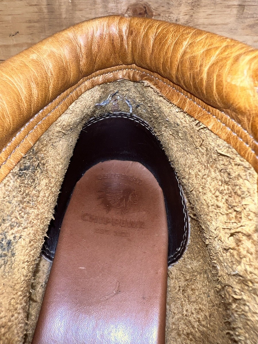 Chippewa 1901M35 Bridgeman Roofer Monkey Boots Brown Sz 7 EE Made