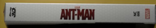 NEW ANT MAN 3D+2D BLU-RAY FULL SLIP STEELBOOK! NOVAMEDA NC008+REGION A! SEALED - Picture 3 of 6