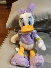Disney Store Exclusive Plush 18" Daisy Duck Mickey Mouse Club Stuffed Animal