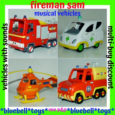 Fireman Sam Musical Vehicles Choice Jupiter Ambulance Venus
