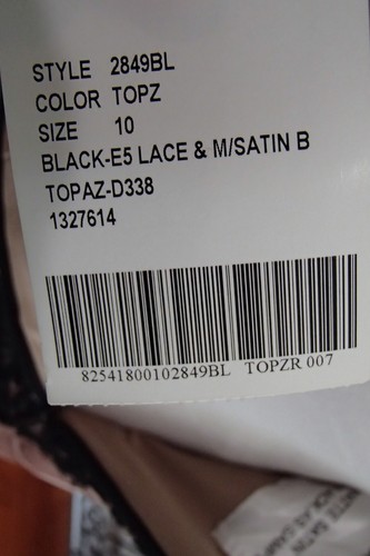 1326 DESSY 2849 TOPAS GRÖSSE 10 SCHWARZ SPITZE MIT SATIN FORMELLES KLEID KLEID - Bild 7 von 7