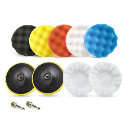 00320A Polier- und Polierschwamm-Pads zum Waschen Wachsen und Staubwischen | ...