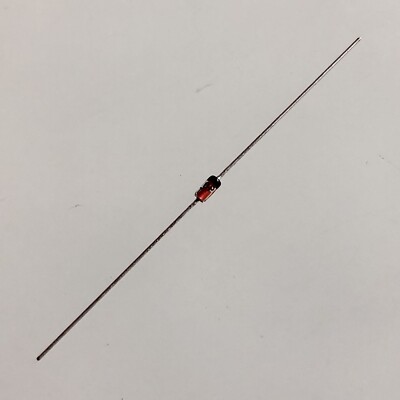 1N60P [5PCS] Schottky Diode N-form Point Contact Germanium Diode 45V 50mA DO-35