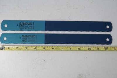 2 New Sandvik SWEDEN HSS Power Hacksaw Blade. 12