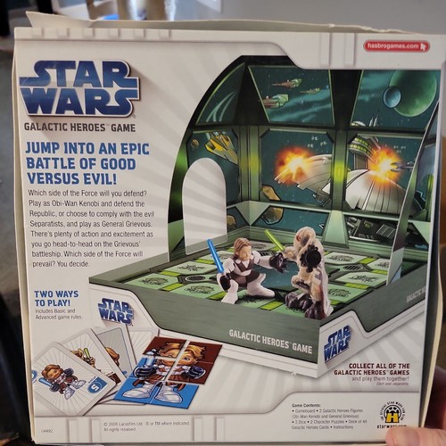 Star Wars Galactic Heroes Game Obi-Wan vs General Grievous see description - Picture 2 of 4