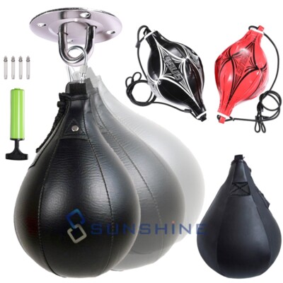 Bolsa De Boxeo De Pera Bolas para Entrenamiento De Velocidad De Reaccion  Deporte