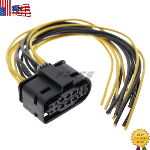 Headlight Connector Pigtail Harness For 14-17 Mercedes E-class & S-Class Bi-LED