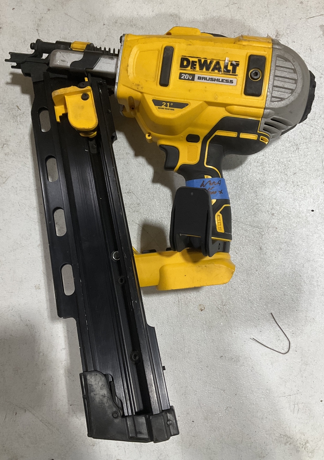 FOR PARTS DEWALT DCN21PL 20V 21Degree Cordless Framing Nailer 885911607001 eBay