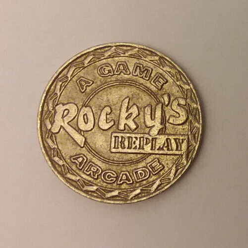 Rocky's Replay Arcade Winter Park, FL Game Token 22mm | eBay