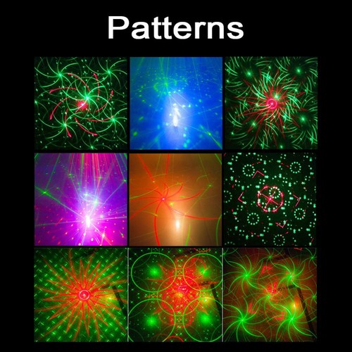 Disco Projector 240 Patterns Laser Stage Lighting LED RGB Disco Party DJ Lights - Picture 4 of 12