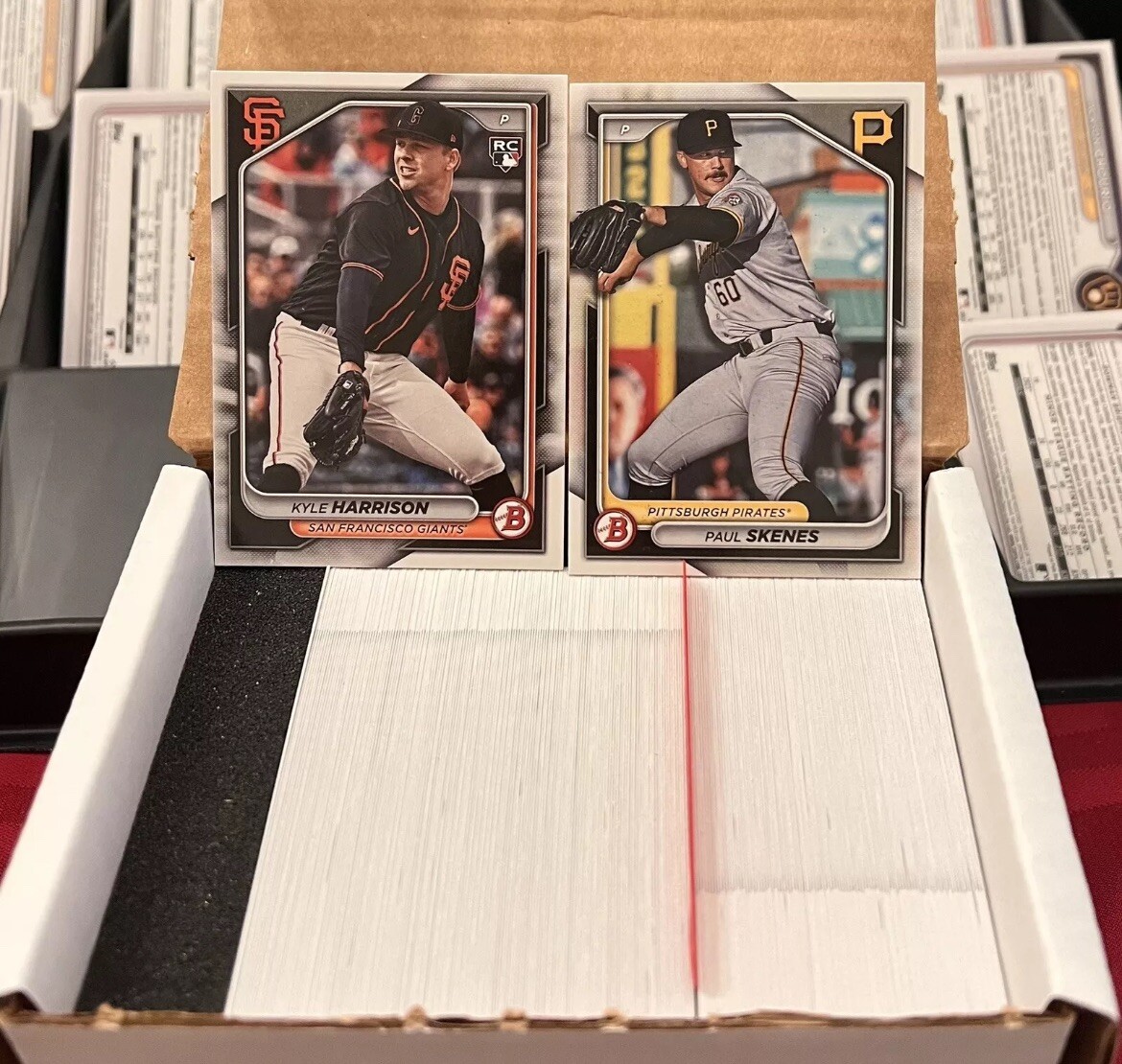 2024 Bowman Complete 250 Paper Base Set: 1-100 & BP 1-BP 150 Skenes Rookie RC