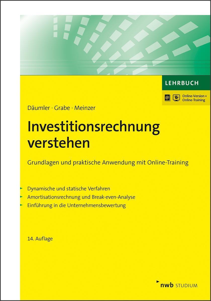 Thumbnail - Investitionsrechnung Verstehen | Klaus-dieter Däumler (u. A.) | Bundle