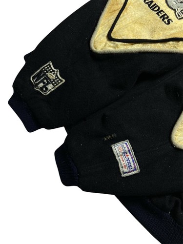 Vintage NFL Los Angeles RAIDERS Bomber Size XL - Picture 7 of 7