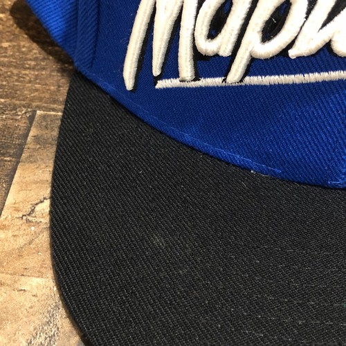 Toronto Maple Leafs Hat Snapback Cap Mens Blue Black NHL Hockey Zephyr - READ - Picture 3 of 13