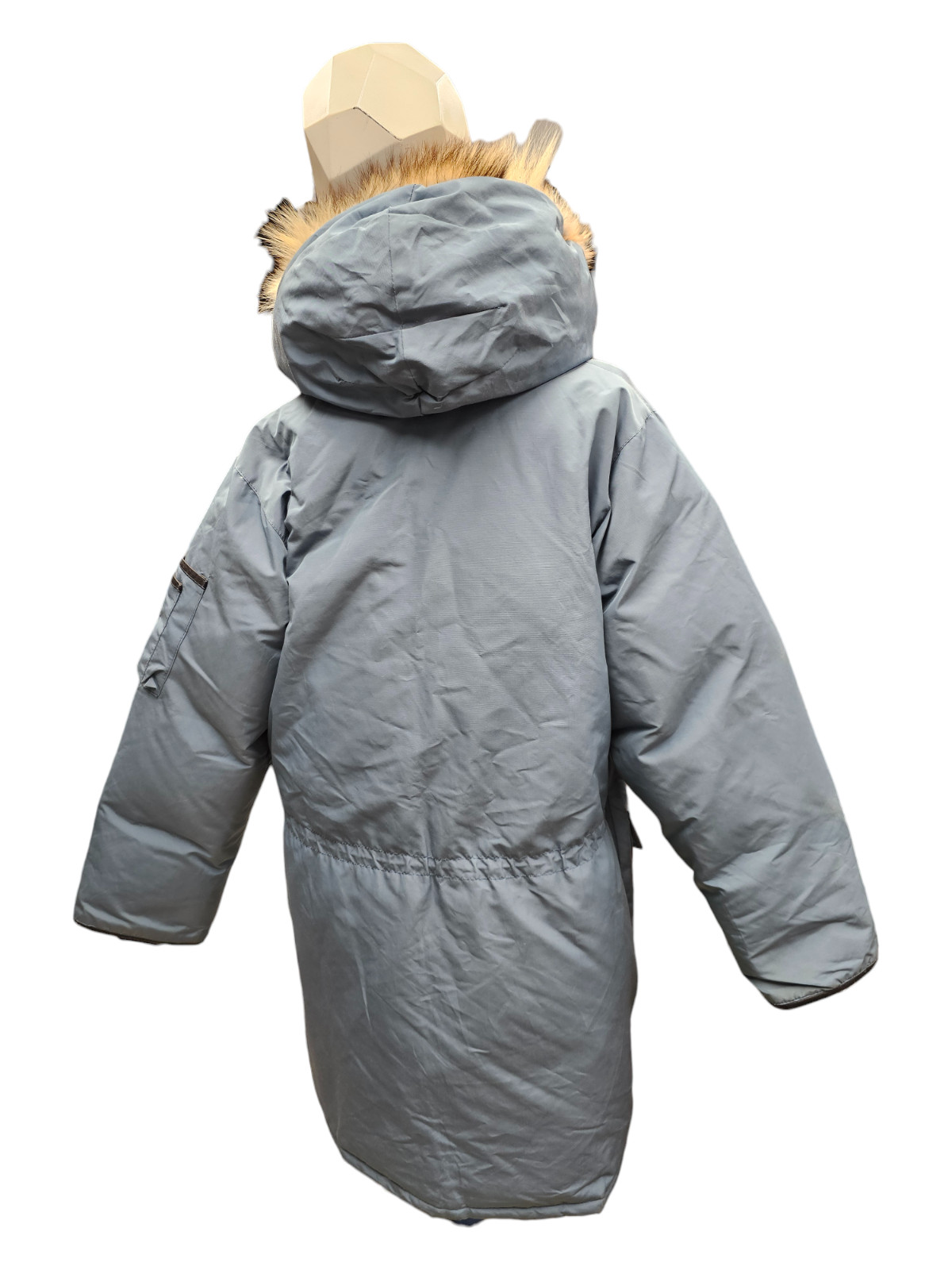 Vintage 1980'S Sears down parka, size M, women's unclear Khaki type Vintage Second Hand