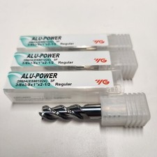28584 YG-1 ALU-POWER 3/8" DIAMETER 3 FLUTE 1"LOC X 2.5"OAL (3 pieces)