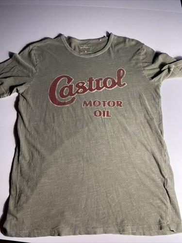 Sm. Graphic Print Castrol Motor Oil 