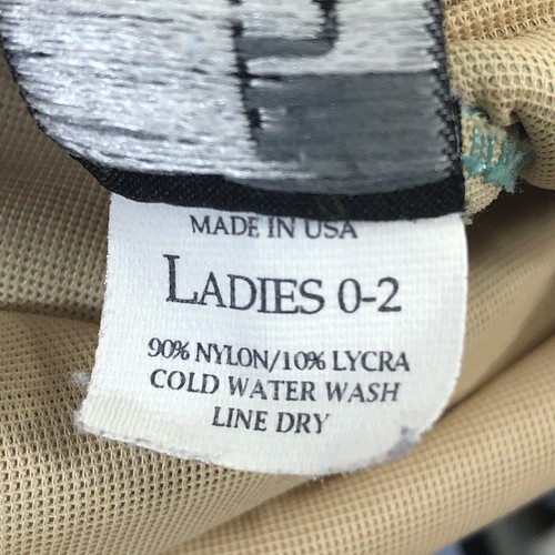 Del Arbour Ladies 0-2 Figure Ice Skating Dress Blue Short Sleeve EUC - Picture 14 of 14