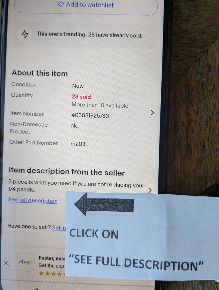 1968-76 Dart Scamp Rear Window Molding Trim Clip Kit Scamp A-body Back Foto 2 de 2