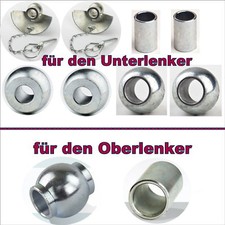 Set Unterlenker Kat.1+2 Unterlenkerkugel Fangschale Reduzierung IHC Unimog Neu