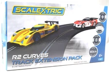 Scalextric R2 Curve Track Extension Pack -8pcs C8206 Radius 2 Curve Tracks C8196