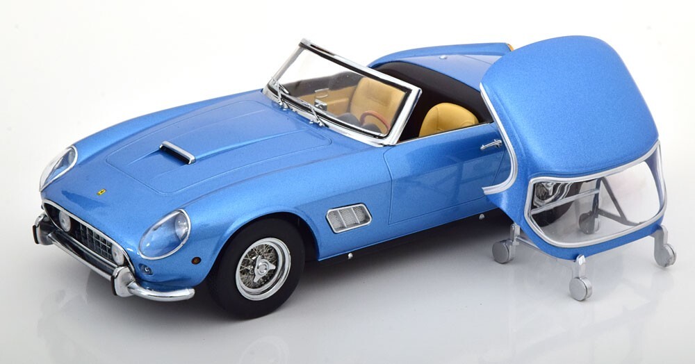 250 California - 1957 ミニカー Ferrari 250 California 1957, 1/64 Die-Cast + Booklet