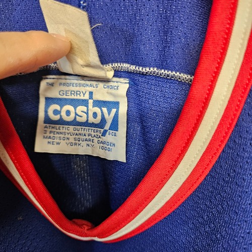 Vintage Cosby CCM NHL New York Rangers Krypto Hockey D'elia 23 Jersey Mens XL - Picture 5 of 10