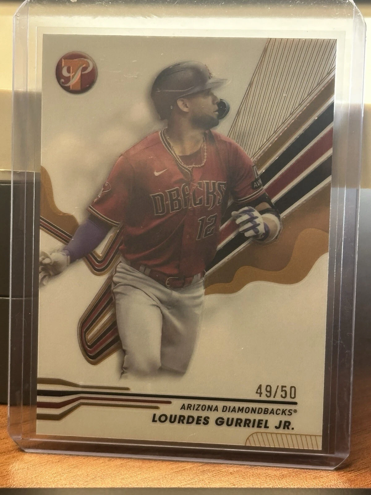 Lourdes Gurriel Jr 2024 Topps Pristine Gold Refractor /50 - Diamondbacks