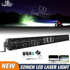 8 14 22 32 42 52" LED Light Bar Spot Flood Combo Driving Truck SUV Offroad 4WD