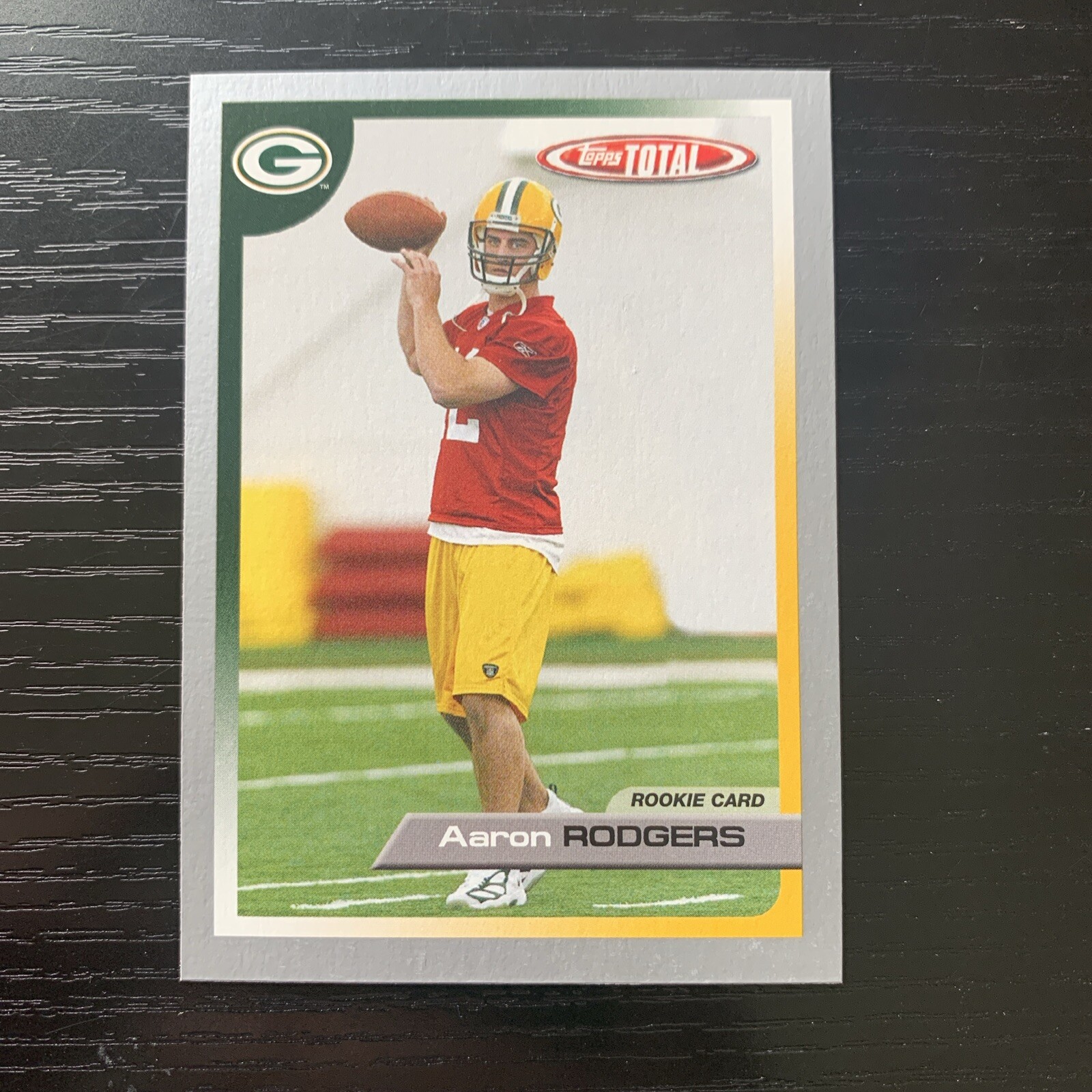 Aaron Rodgers 2005 Topps Total Silver RC #483 Green Bay Packers