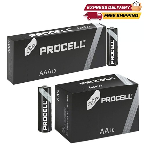 Duracell Procell AA AAA Batteries LR6 MN1500 1.5V Now Industrial Longest Expiry