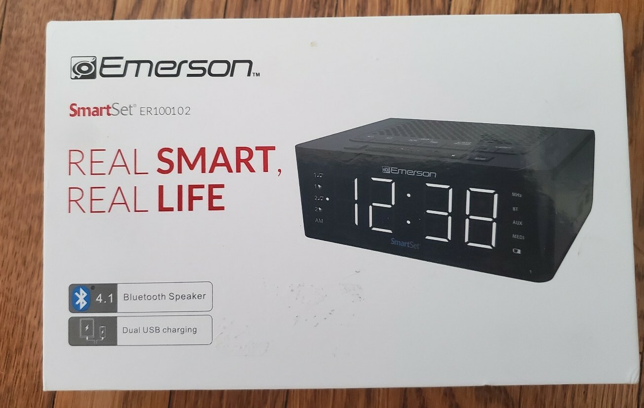 sxe bluetooth speaker alarm clock