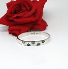 Sterling Silver Abalone Taxco Mexico Bangle Bracelet 40g Cat Rescue