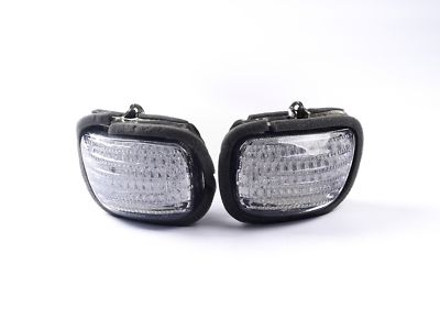 Front Turn Signal Clear Lens with LED for Honda 2001-2017 GL1800 Goldwing