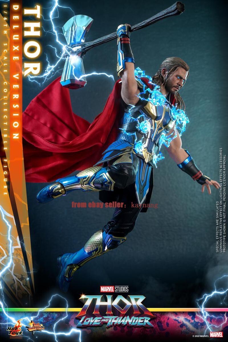 Hot Toys MMS656 Thor: Love and Thunder 1/6 Thor Action Figure Toy