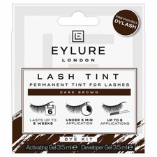 Eylure Pro-Lash Dylash Permanent Tint for Lashes - Dark Brown - 8 Applications
