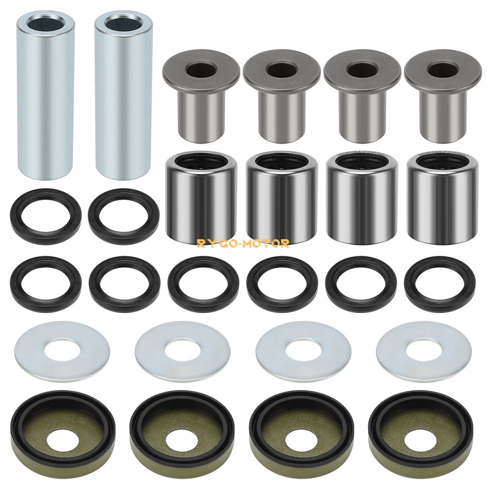 Kits de vedação de bucha de braço A frontal superior e inferior para Arctic Cat ATV 400 DVX 2004-2008 - Imagem 4 de 4