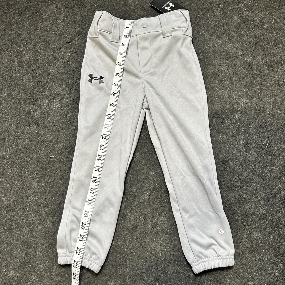 Under Armour Boys' UA Logo Baseball Pants, Gray, Size 4 eBay