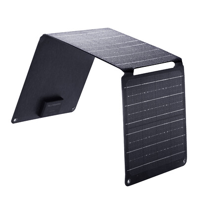 ALLPOWERS 21W Solarpanel Ladegerät Faltbar USB-C Kompatibel  Smartphones Tablets