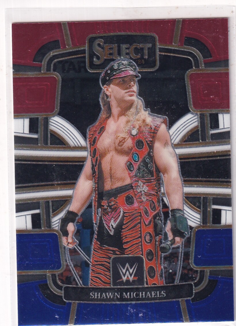 2024 Panini Select WWE #25 Shawn Michaels Red and Blue | eBay