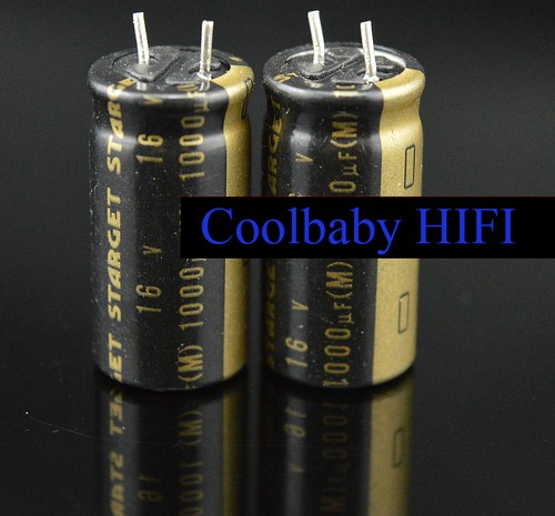 2PCS JAPAN ELNA SILMIC II RFS STARGET 16v 1000uF 12.5*20mm 85℃ Audio Capacitors - Picture 1 of 2