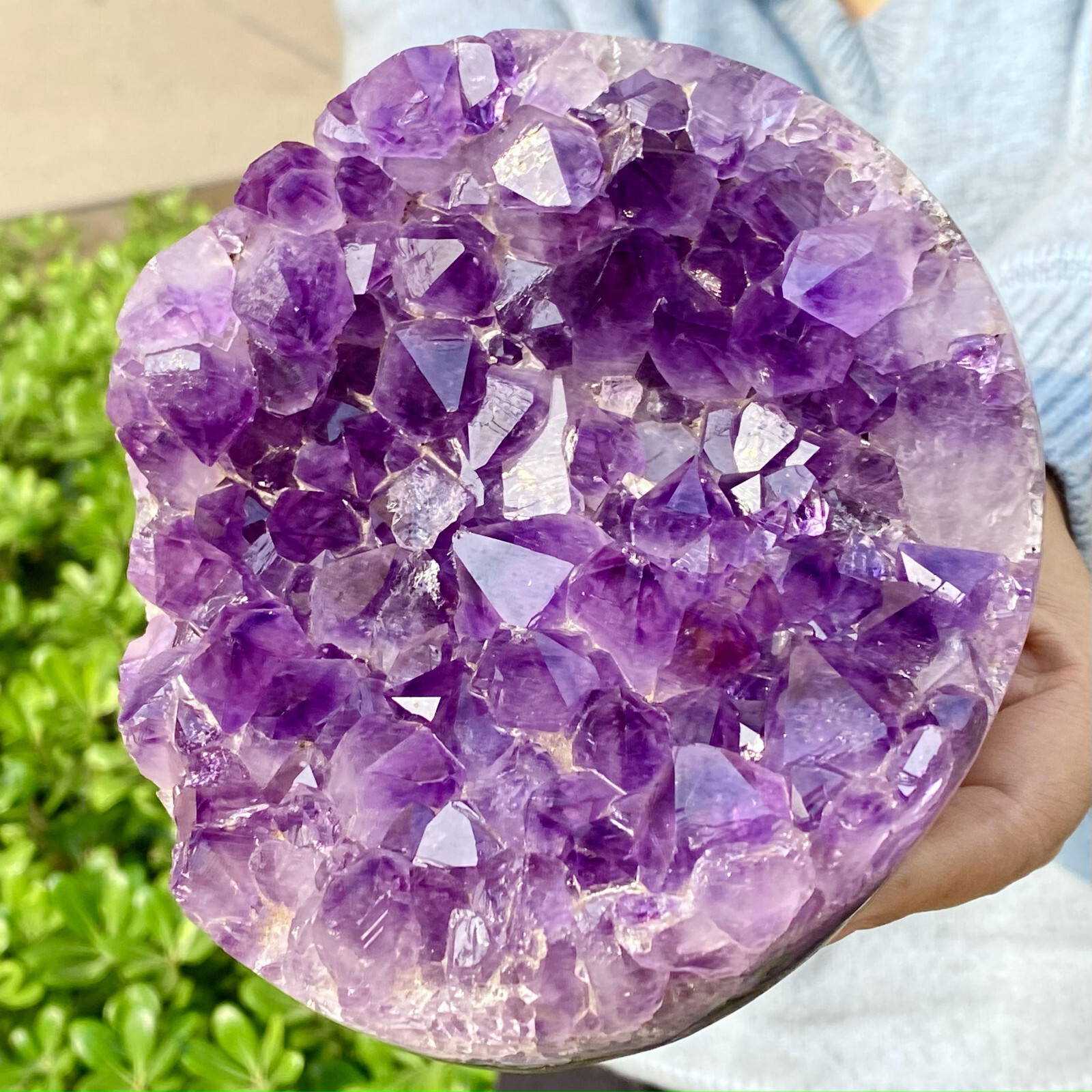 2.68LB Natural Uruguayan Amethyst Quartz CaveGeode Crystal eBay