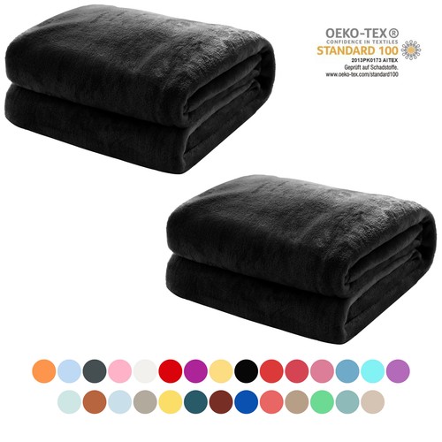 Schwarze Shih Tzu Kuscheldecke 70x100 Cm – 3D-Druck, Flauschig, Für Sofa, Bett & Unterwegs