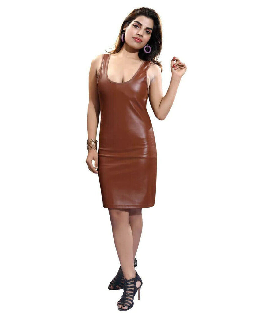 brown pvc dress Nip of Cherry Dress 12